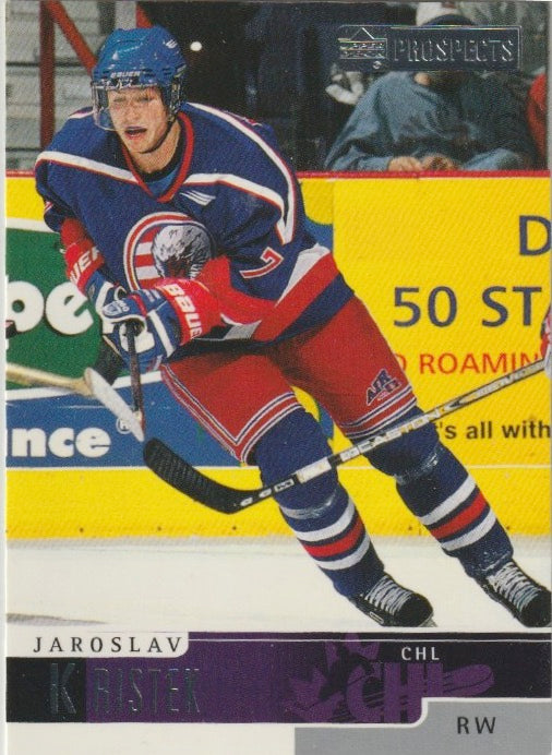 NHL 1999-00 UD Prospects - No 44 - Jaroslav Kristek