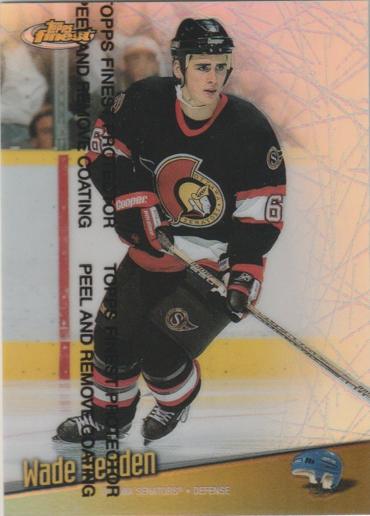 NHL 1998-99 Finest Refractors - No 109 - Wade Redden