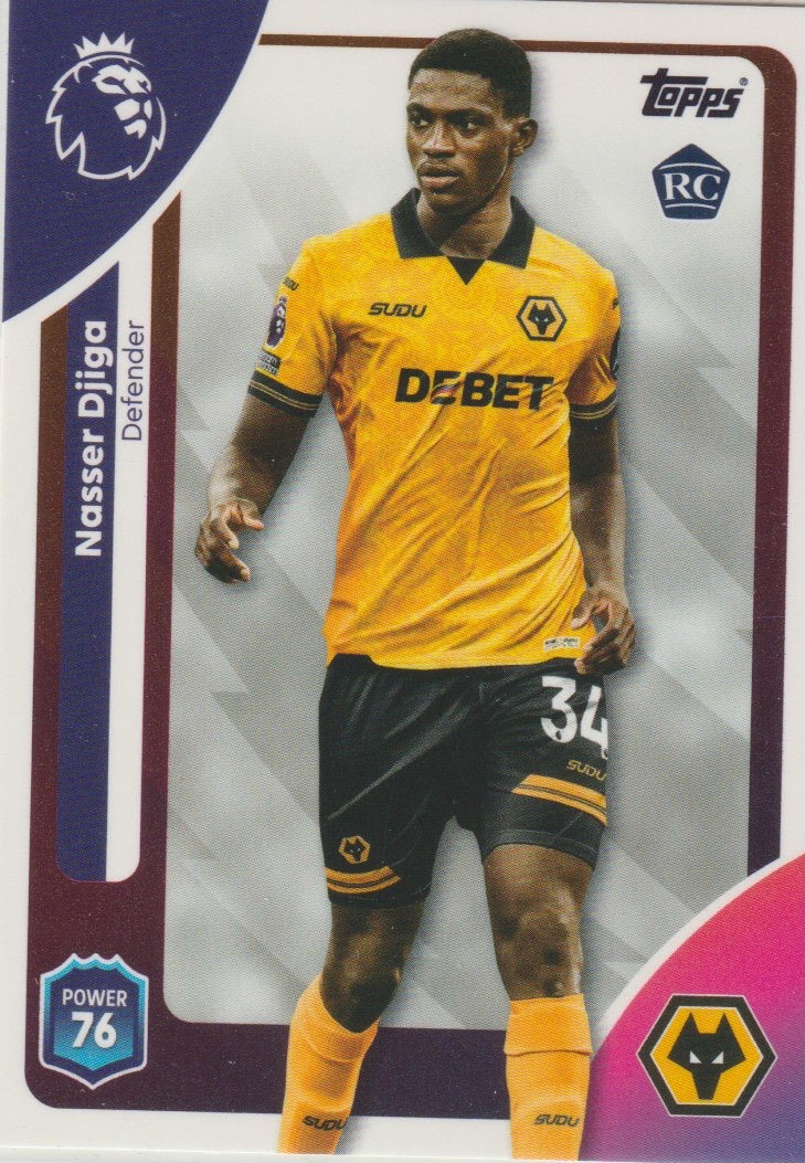 Fussball 2026-26 Topps Premier League EN - No 292 - Nasser Djiga