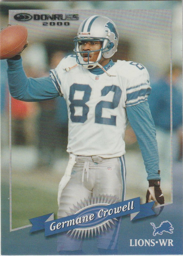 NFL 2000 Donruss - No 58 - Germane Crowell