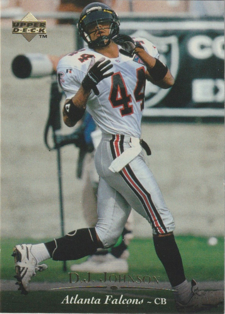 NFL 1995 Upper Deck - No 182 - D.J. Johnson