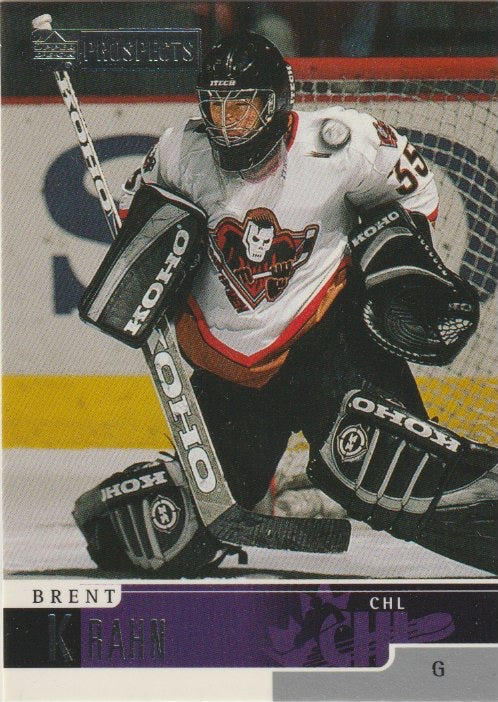 NHL 1999-00 UD Prospects - No 42 - Brent Krahn