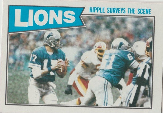 NFL 1987 Topps - No 317 - Detroit Lions - Eric Hipple
