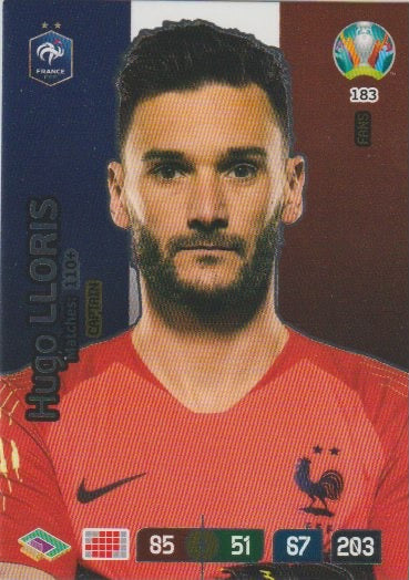 Soccer 2020-21 Panini UEFA Euro 2020 Adrenalyn XL Premium - No 183 - Hugo Lloris