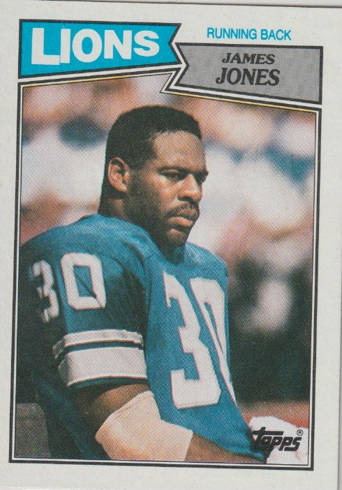 NFL 1987 Topps - No 319 - James Jones