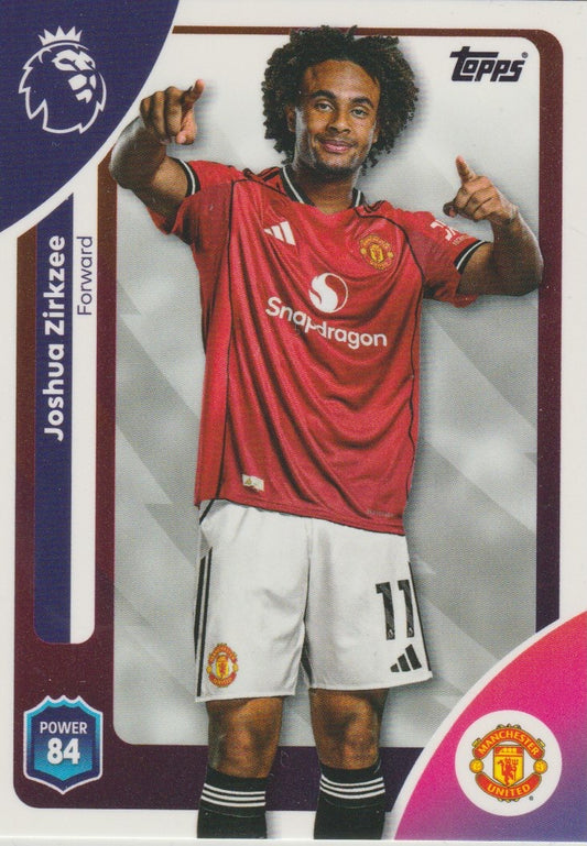 Fussball 2026-26 Topps Premier League EN - No 212 - Joshua Zirkzee