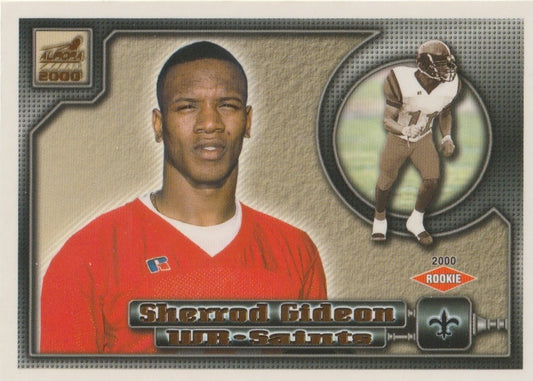 NFL 2000 Aurora - No 89 - Sherrod Gideon