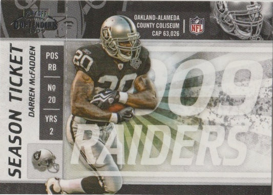 NFL 2009 Playoff Contenders - No 70 - Darren McFadden