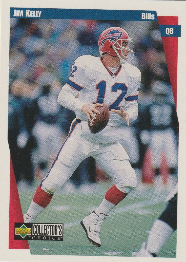 NFL 1997 Collector's Choice - No 112 - Jim Kelly