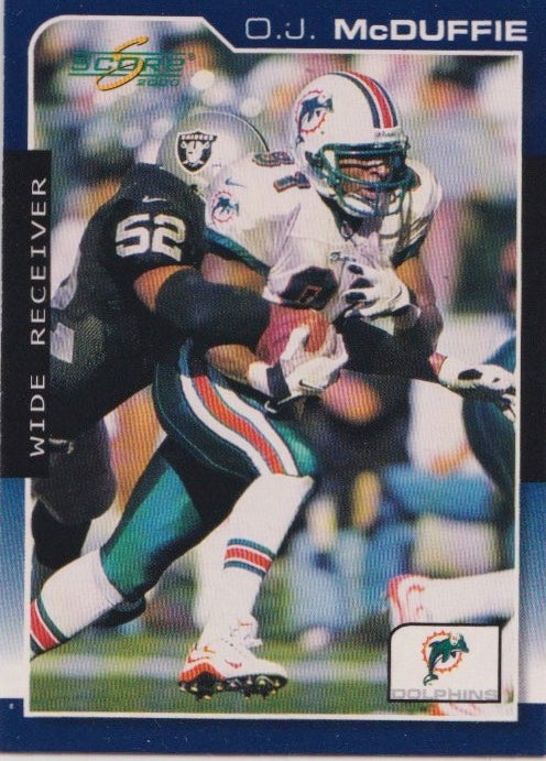 NFL 2000 Score - No 100 - O.J. McDuffie