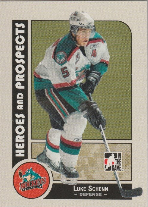 NHL 2008-09 ITG Heroes and Prospects - No 74 - Luke Schenn