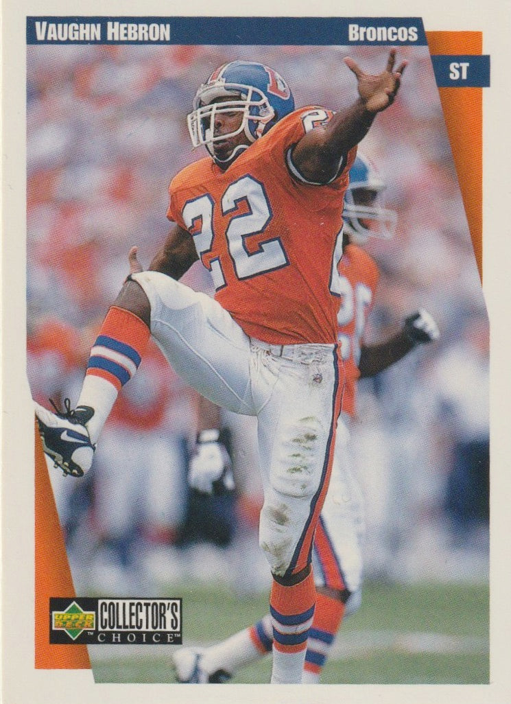 NFL 1997 Collector's Choice - No 122 - Vaughn Hebron
