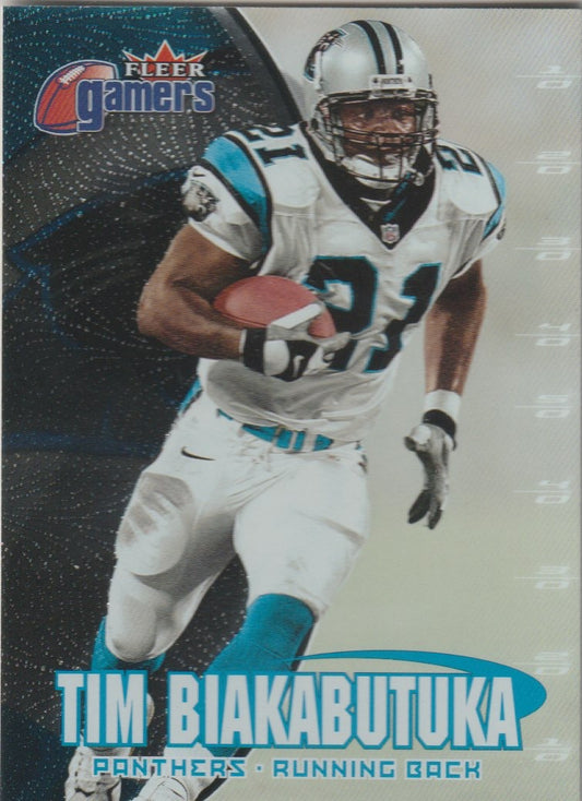 NFL 2000 Fleer Gamers - No 57 - Tim Biakabutuka
