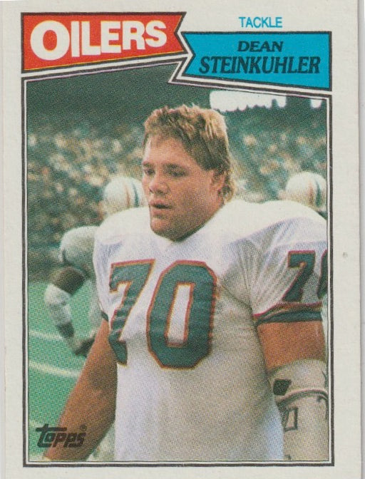 NFL 1987 Topps - No 313 - Dean Steinkuhler