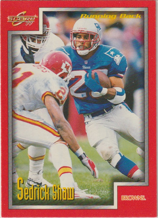 NFL 1999 Score - No 160 - Cedric Shaw