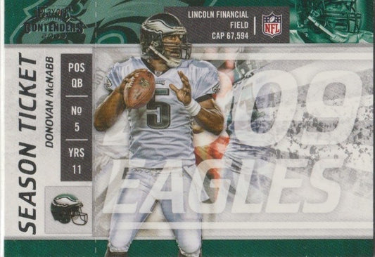 NFL 2009 Playoff Contenders - No 75 - Donovan McNabb