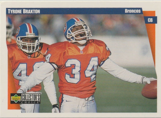 NFL 1997 Collector's Choice - No 119 - Tyrone Braxton