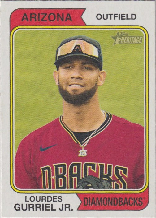 MLB 2023 Topps Heritage - No 277 - Lourdes Gurriel jr.