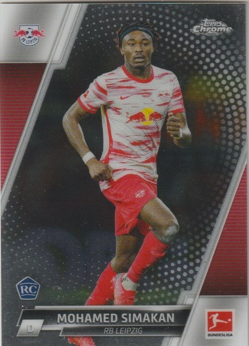 Soccer 2021-22 Topps Chrome Bundesliga - No. 65 - Mohamed Simakan
