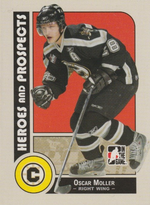 NHL 2008-09 ITG Heroes and Prospects - No 78 - Oscar Moller