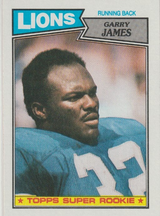 NFL 1987 Topps - No 320 - Garry James