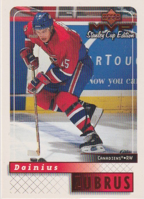 NHL 1999-00 Upper Deck MVP SC Edition - No 92 - Dainius Zubrus