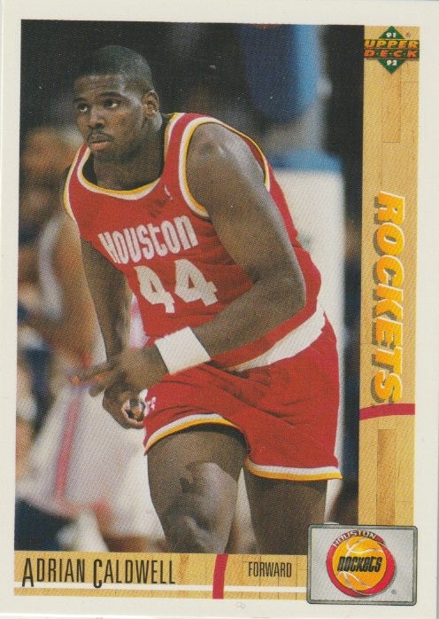 NBA 1991-92 Upper Deck - No 310 - Adrian Caldwell