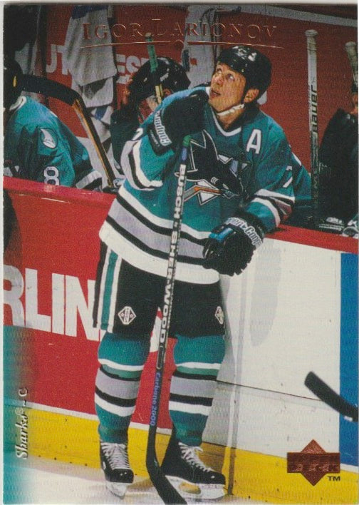 NHL 1995/96 Upper Deck - No. 213 - Igor Larionov