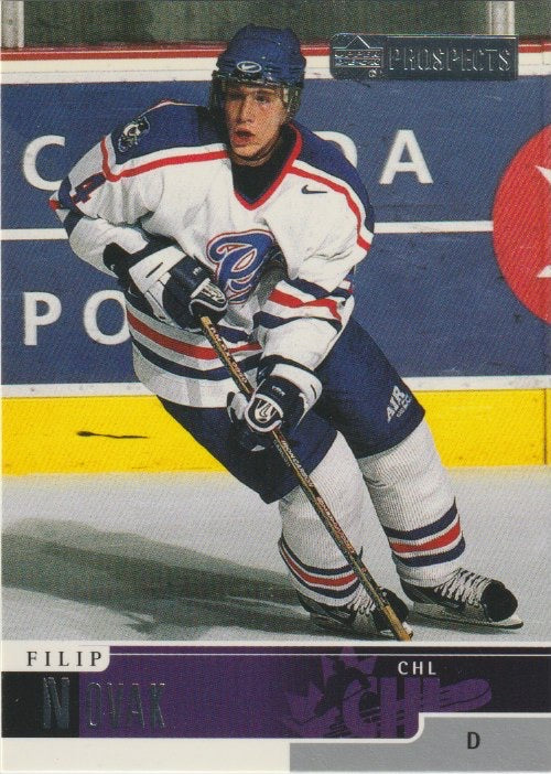 NHL 1999-00 UD Prospects - No 52 - Filip Novak