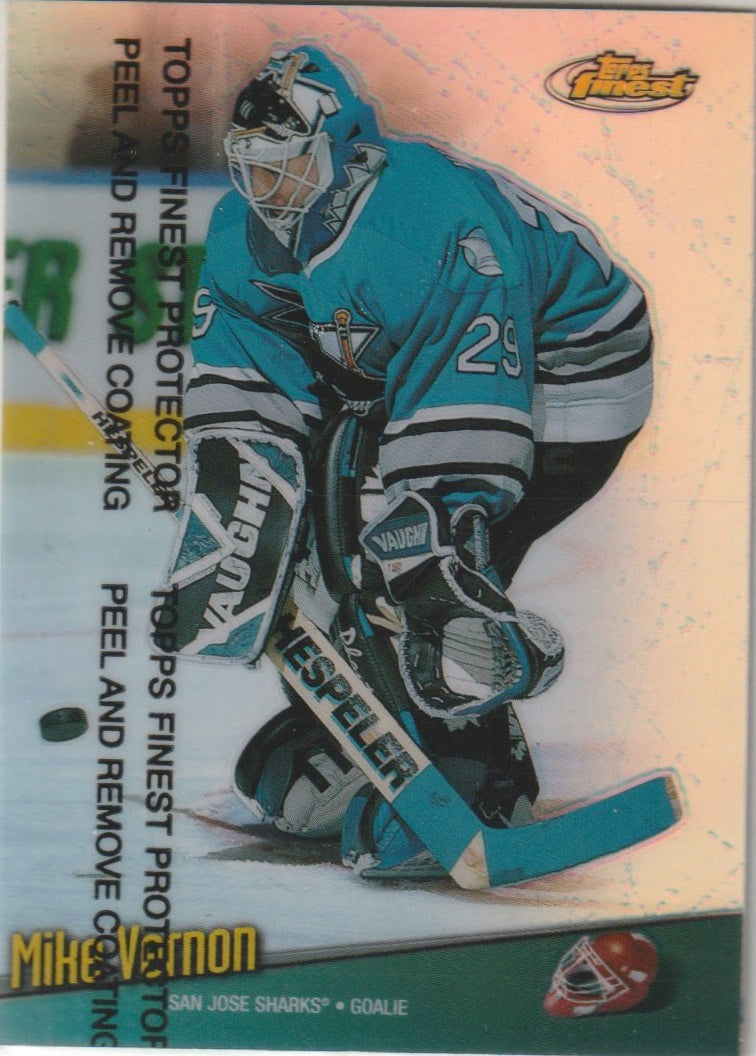 NHL 1998-99 Finest Refractors - No 135 - Mike Vernon