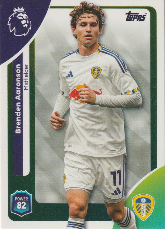 Fussball 2026-26 Topps Premier League EN - No 332 - Brenden Aaronson