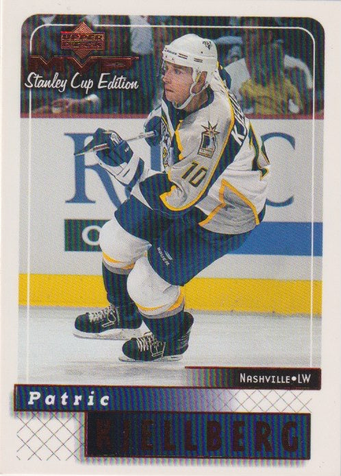NHL 1999-00 Upper Deck MVP SC Edition - No 103 - Patric Kjellberg
