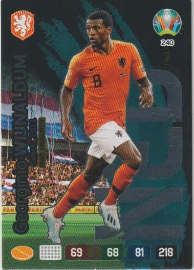 Fussball 2020-21 Panini UEFA Euro 2020 Adrenalyn XL Premium - No 240 - Georginio Wijnaldum