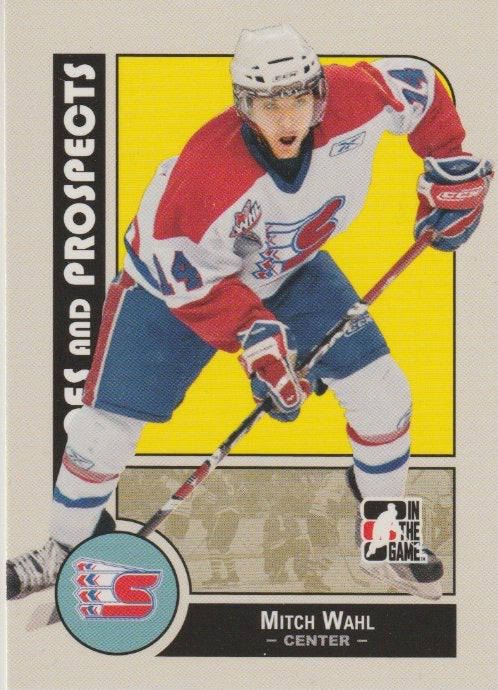 NHL 2008-09 ITG Heroes and Prospects - No 76 - Mitch Wahl