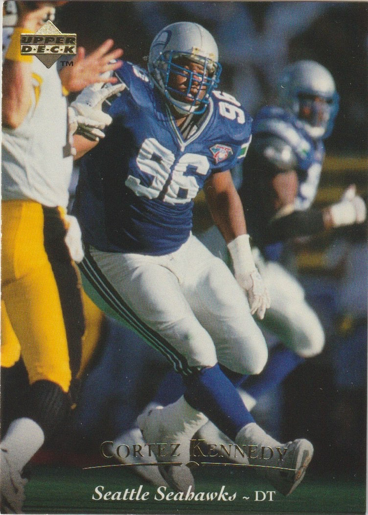 NFL 1995 Upper Deck - No 198 - Cortez Kennedy