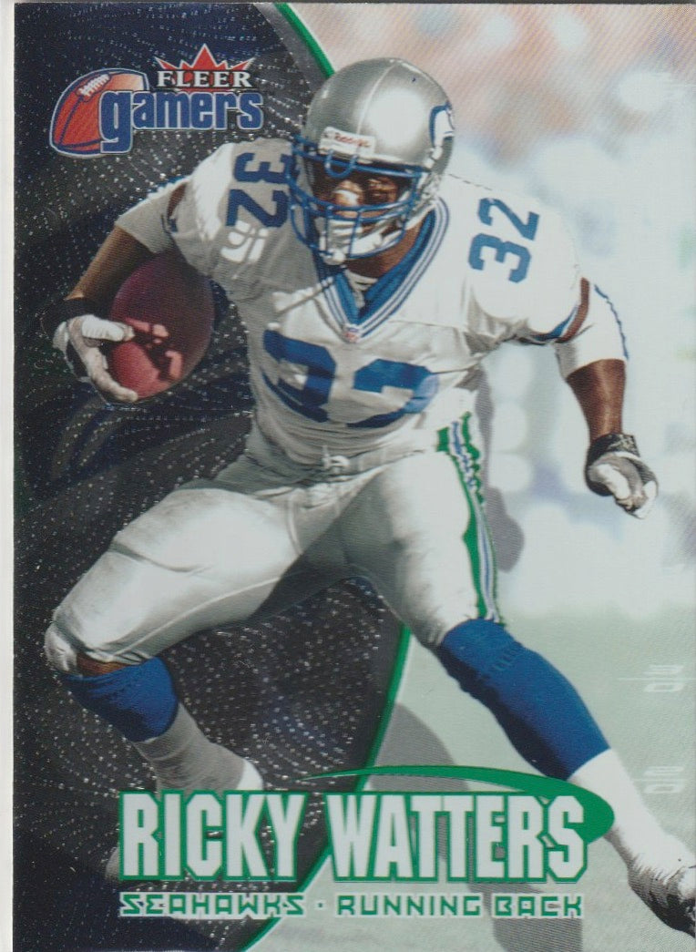 NFL 2000 Fleer Gamers - No 66 - Ricky Watters