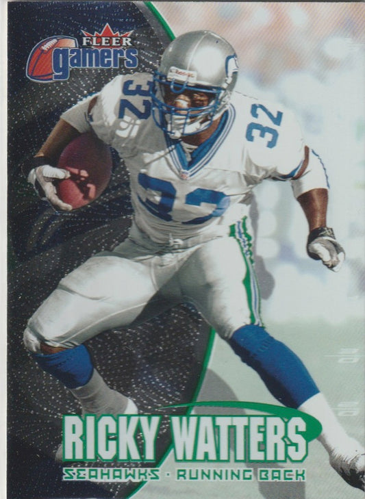NFL 2000 Fleer Gamers - No 66 - Ricky Watters