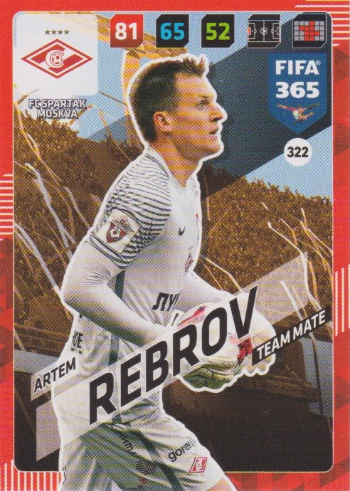 Fussball 2018 Panini FIFA 365 Adrenalyn XL - No 322 - Artem Rebrov