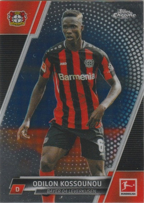 Soccer 2021-22 Topps Chrome Bundesliga - No. 68 - Odilon Kossounou