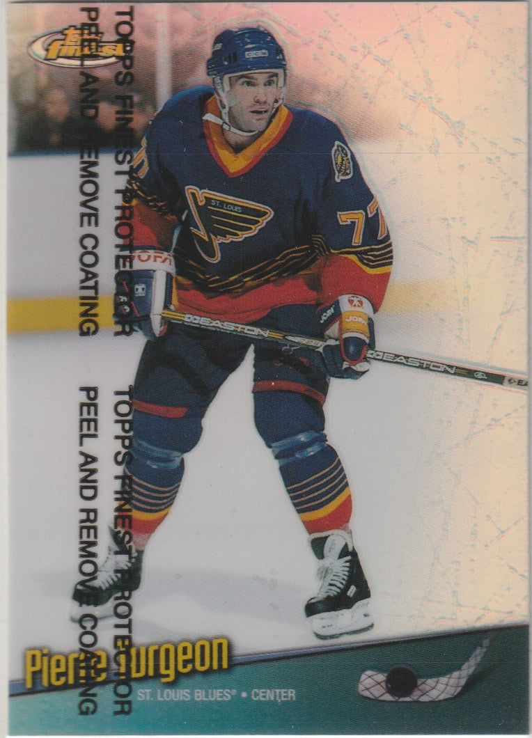 NHL 1998-99 Finest Refractors - No 125 - Pierre Turgeon