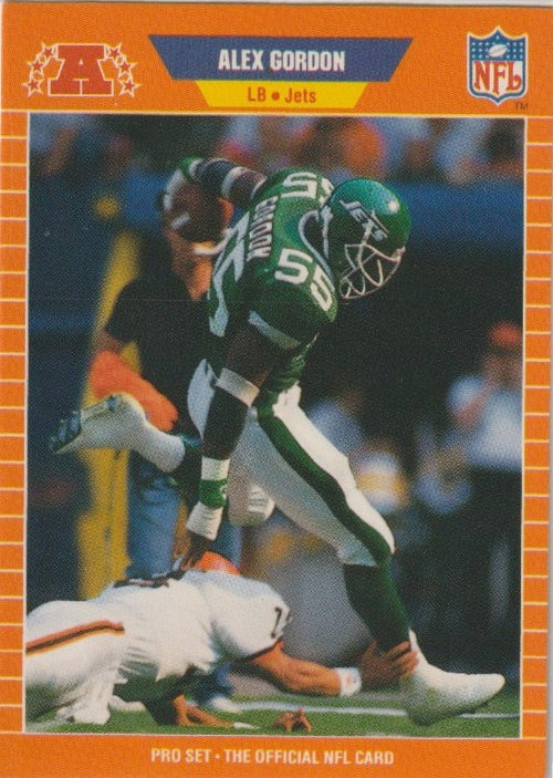 NFL 1989 ProSet - No 296 - Alex Gordon