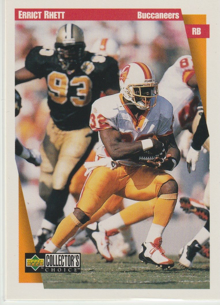 NFL 1997 Collector's Choice - No 124 - Errict Rhett