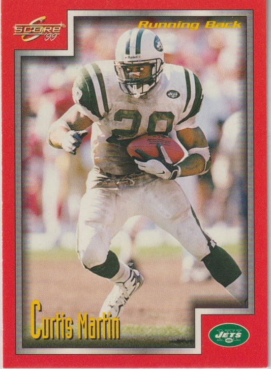 NFL 1999 Score - No 164 - Curtis Martin