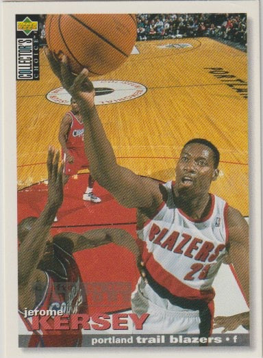 NBA 1995-96 Collector's Choice International German I - No 132 - Jerome Kersey