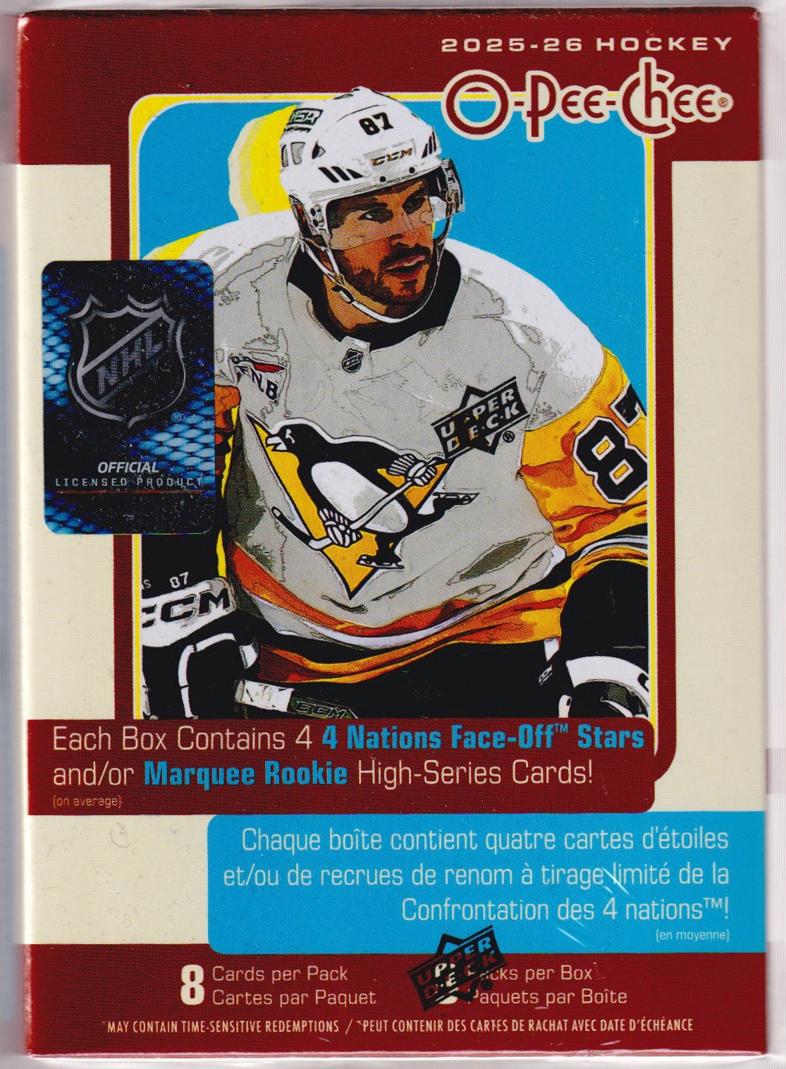 NHL 2025-26 O-Pee-Chee Blaster Box