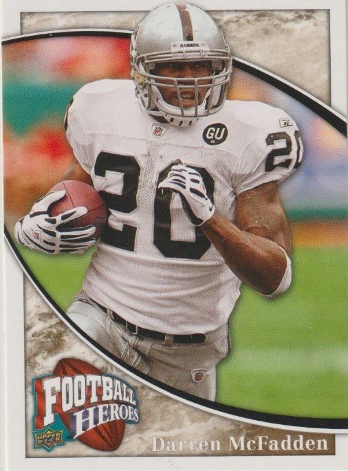 NFL 2009 Upper Deck Heroes - No 19 - Darren McFadden