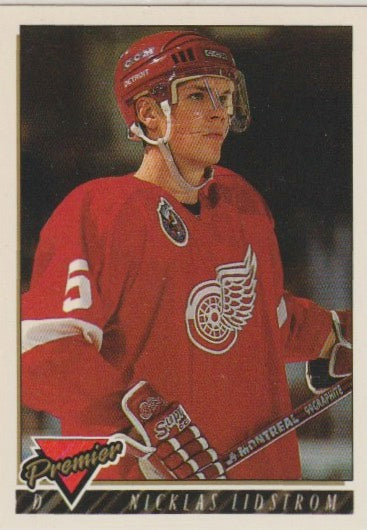 NHL 1993-94 OPC Premier - No 9 - Nicklas Lidstrom