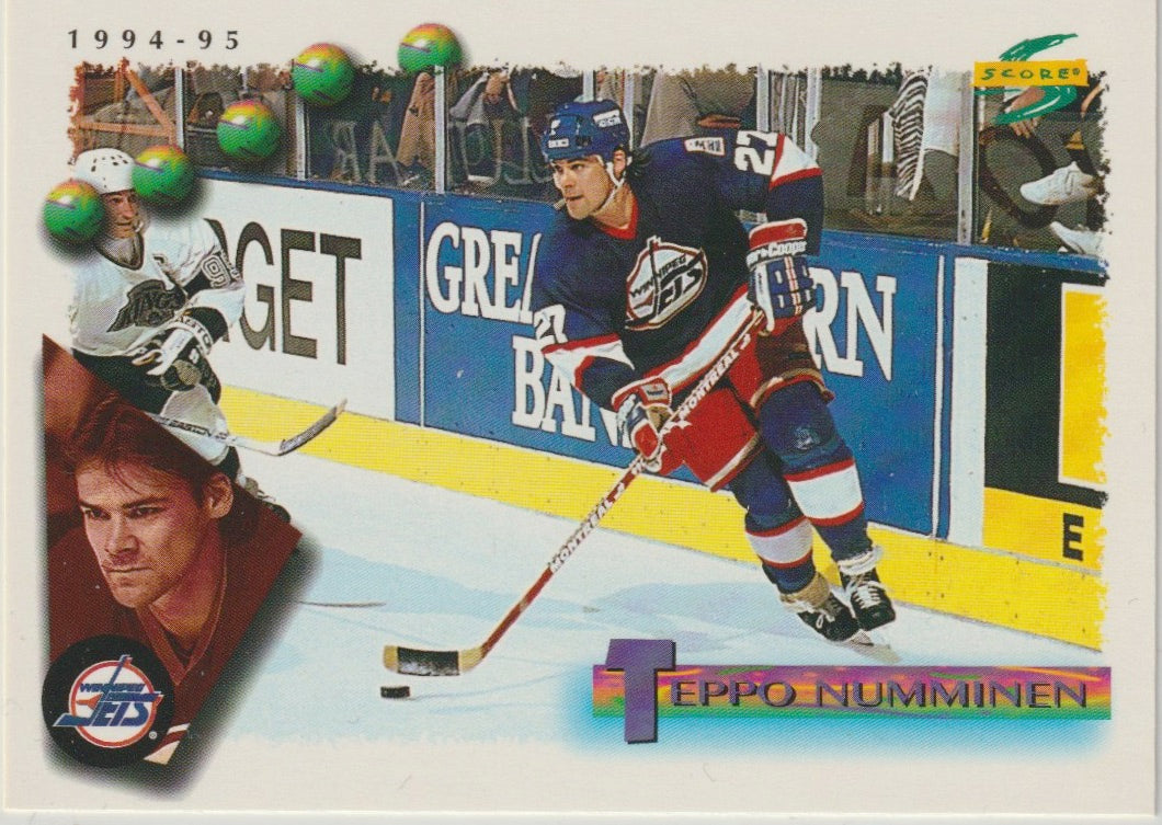 NHL 1994 / 95 Score - No 91 - Teppo Numminen