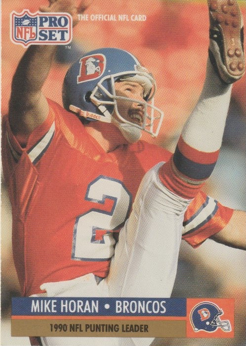 NFL 1991 ProSet - No 15 - Mike Horan