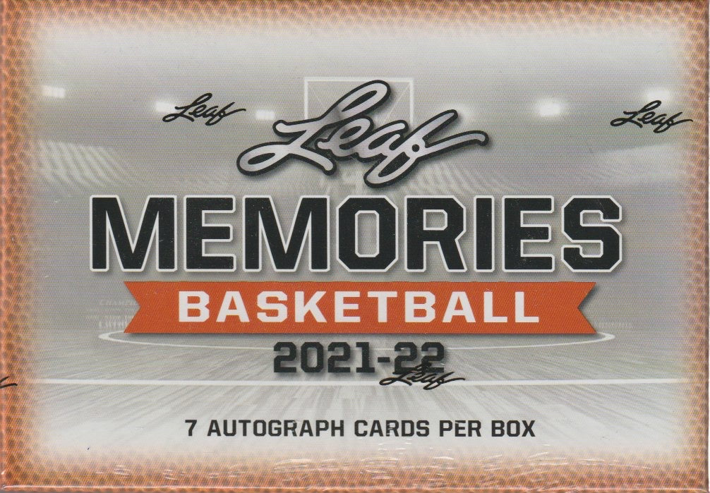 NBA 2021-22 Leaf Memories - Box